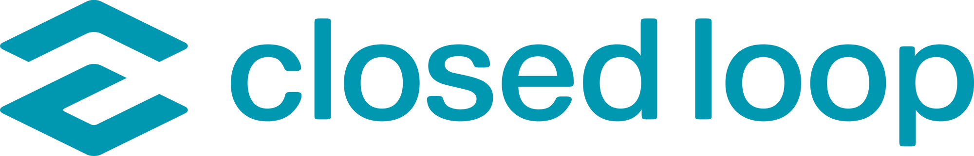 Closed Loop Logo - blu